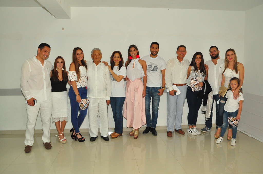 La familia Ramos Castañeda, entre otros, Carlos Francisco,  Pablo, Boris y Socorro Castañeda.